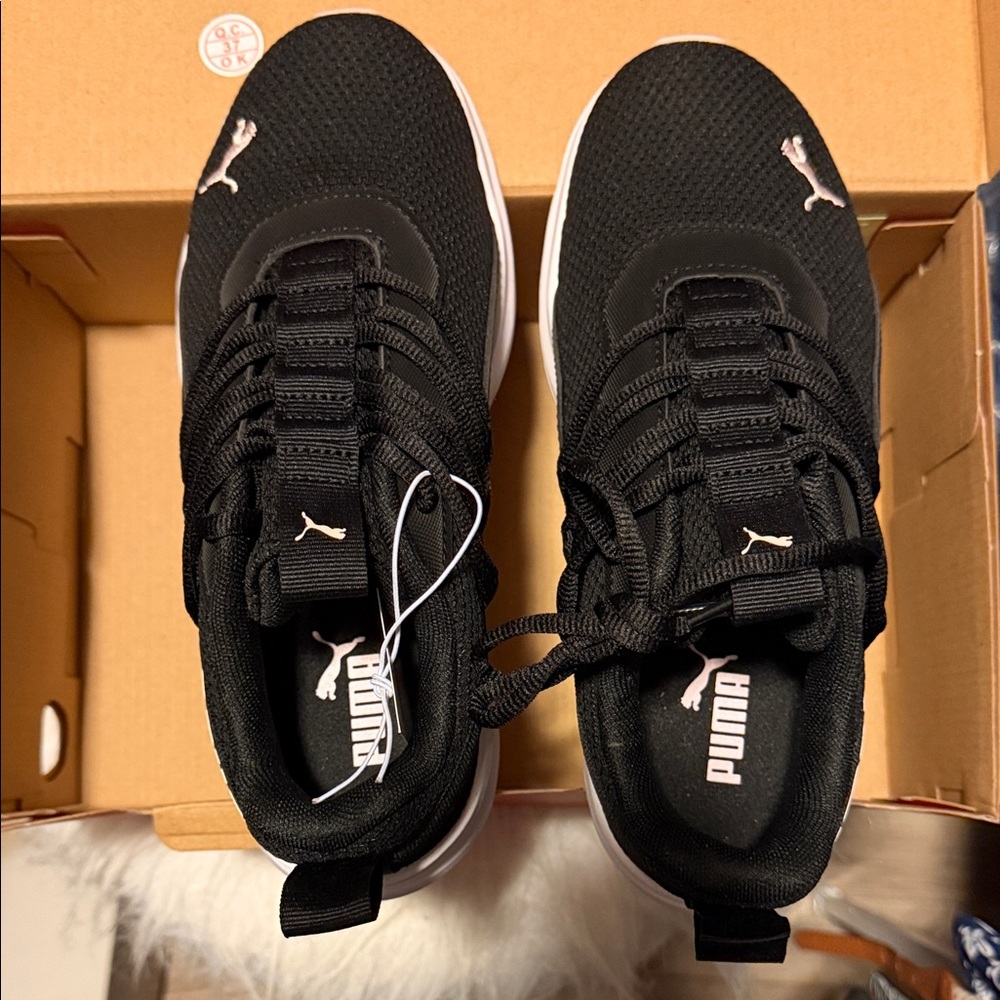Puma Black Athletic Shoes